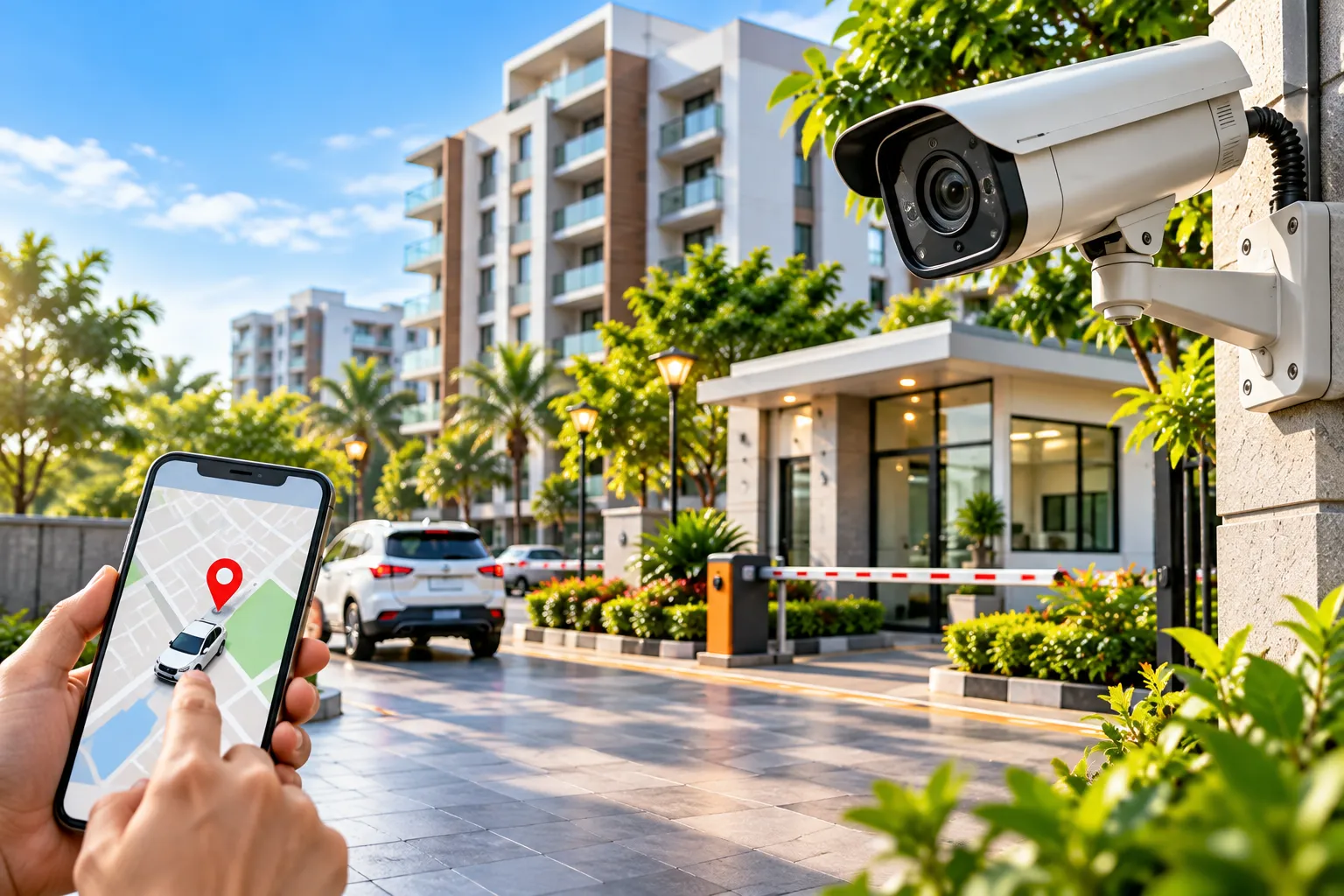 CCTV cameras and GPS solutions